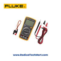 Fluke 17B+ Digital Multimeter with backlit display and rugged design Fluke 17B+ Digital Multimeter with backlit display and rugged design