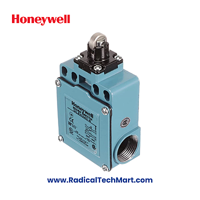 Honeywell GLCC01B-D1 Interruttore Di Limite SPDT - Testa A Pulsante, 16A A 240VAC/250VDC, Connessione A Vite, Per Automazione Industriale E Controllo Macchine