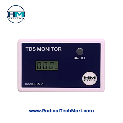 HM Digital SM-1 In-line Single TDS Monitor with 1/4 inch T-Fitting