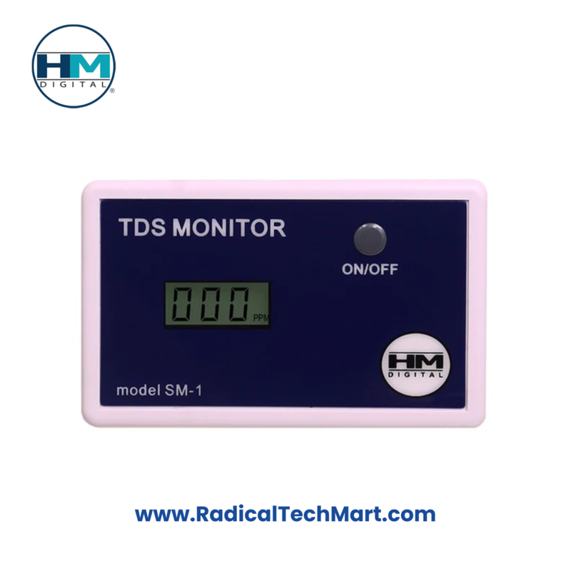 HM Digital SM-1 In-line Single TDS Monitor with 1/4 inch T-Fitting HM Digital SM-1 In-line Single TDS Monitor with 1/4 inch T-Fitting