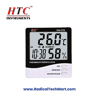 HTC CTH-103 Digital Hygro Thermometer with LCD Display