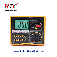 HTC 6250IN Digital Insulation Tester with 3-in-1 functionality and high voltage range HTC 6250IN Digital Insulation Tester with 3-in-1 functionality and high voltage range
