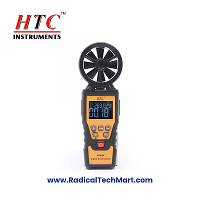 HTC AVM-06 Anemometer with Backlight LCD and USB Interface