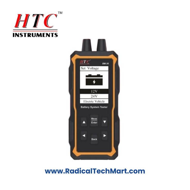 HTC BM-36 Carbon Monoxide and Battery Tester with 2.4” Color Display HTC BM-36 Carbon Monoxide and Battery Tester with 2.4” Color Display