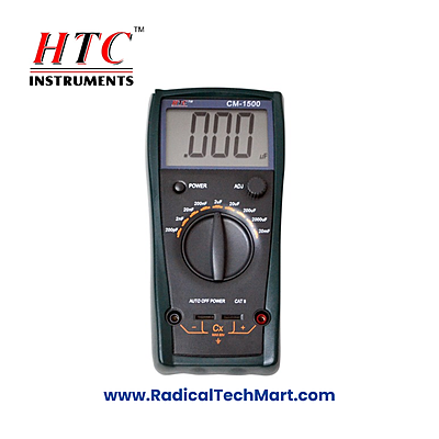 HTC CM-1500 Digital Capacitance Meter with LCD Display