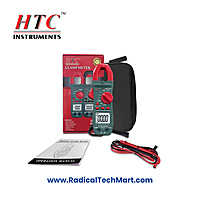 HTC CM-2007 True RMS Clamp Meter with NCV and Torch