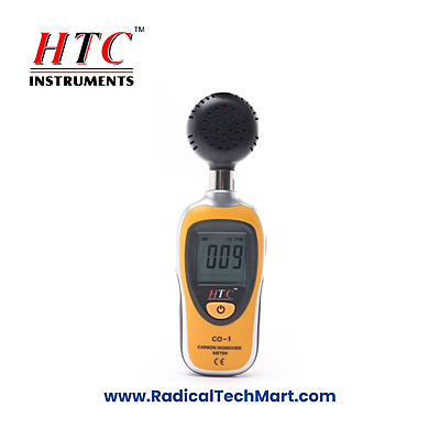 HTC CO-01 Portable Carbon Monoxide Meter with LCD Display