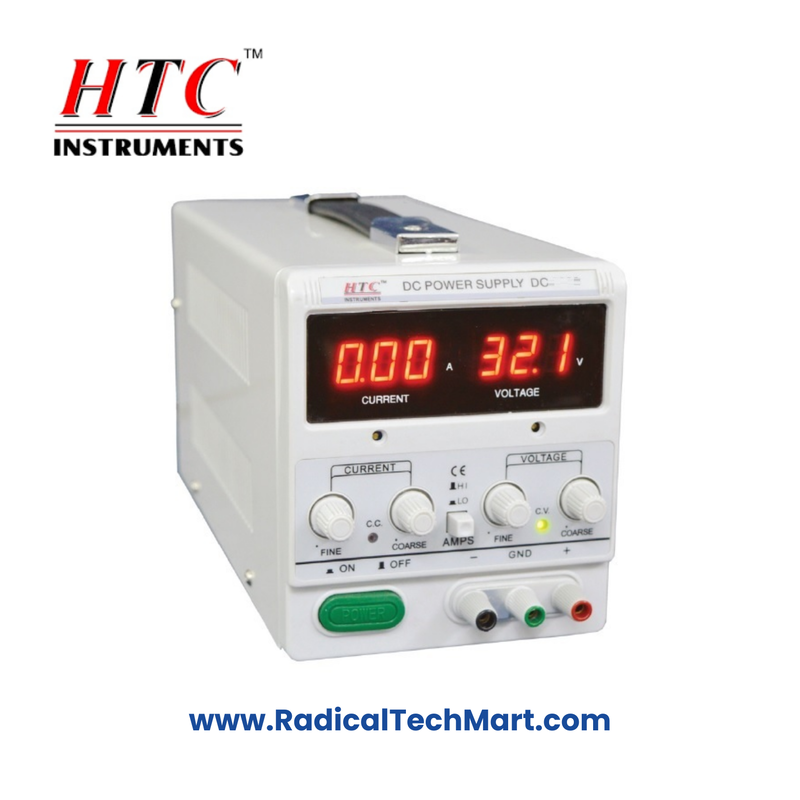 HTC Instruments DC 3002 DC 2A Linear Power Supply