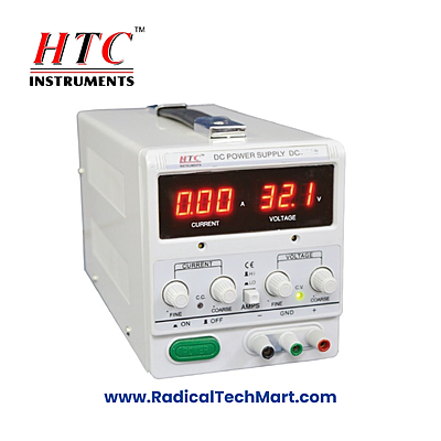 HTC Instruments DC 3005 DC 5A Linear Power Supply