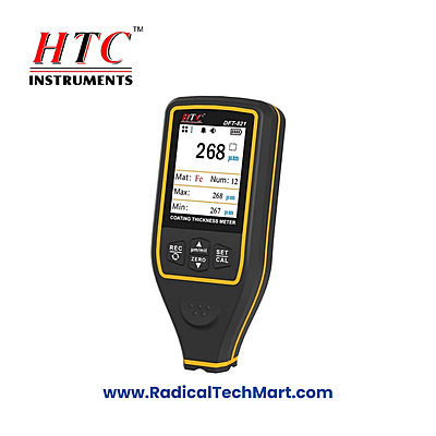 HTC DFT-821 Coating Thickness Meter with Rotatable Screen and USB Export