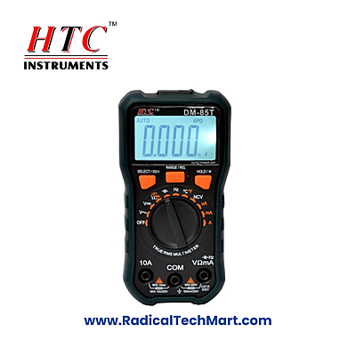HTC DM-85T Digital Multimeter with True RMS and Temperature Testing