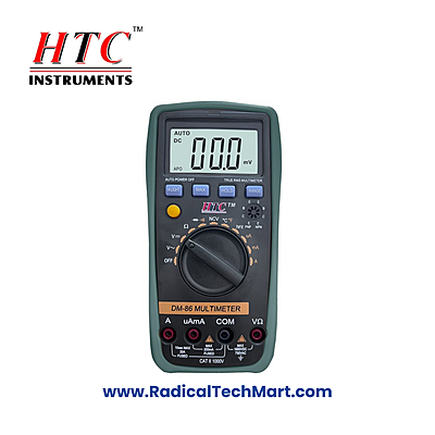 HTC DM-86 Digital Multimeter with NCV and Backlight