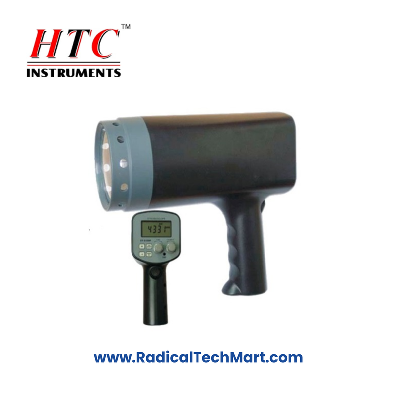 HTC ST-2239 Digital Stroboscope with LCD Display and Flash Control HTC ST-2239 Digital Stroboscope with LCD Display and Flash Control