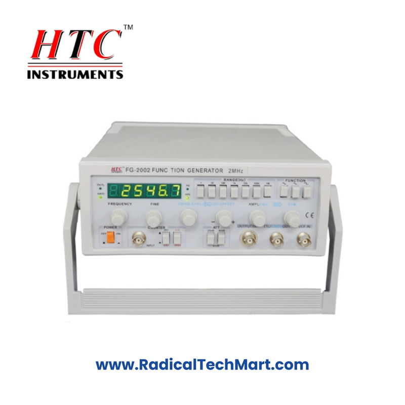 HTC FG-2010 Function Generator – 10MHz Waveform Generator for Labs and R&D HTC FG-2010 Function Generator – 10MHz Waveform Generator for Labs and R&D