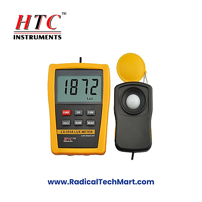 HTC LX-101A Lux Meter – Digital Light Intensity Measuring Instrument