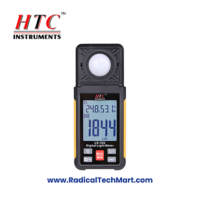 HTC LX-10A Mini Lux Meter – Compact Light Intensity Measurement Tool
