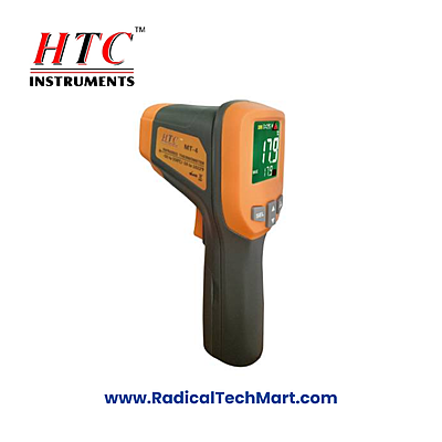 HTC MT4 Infrared Thermometer with Laser Pointer and LCD Display