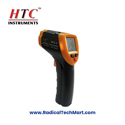 HTC MTX-2 Infrared Thermometer with Color LCD and Circular Laser