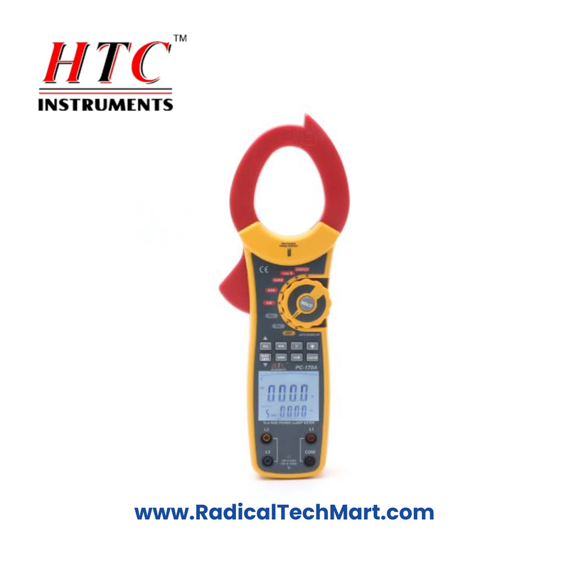 HTC PC-170A True RMS Power Clamp Meter with USB & Backlight Display HTC PC-170A True RMS Power Clamp Meter with USB & Backlight Display