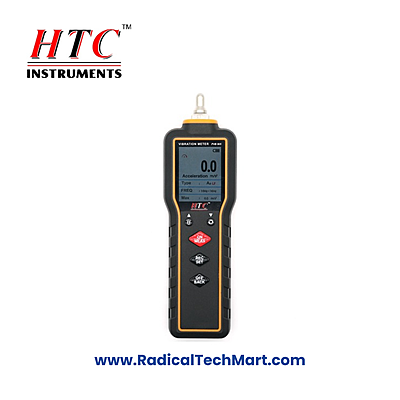 PVB-805 Vibration Meter with a compact design for industrial vibration testing