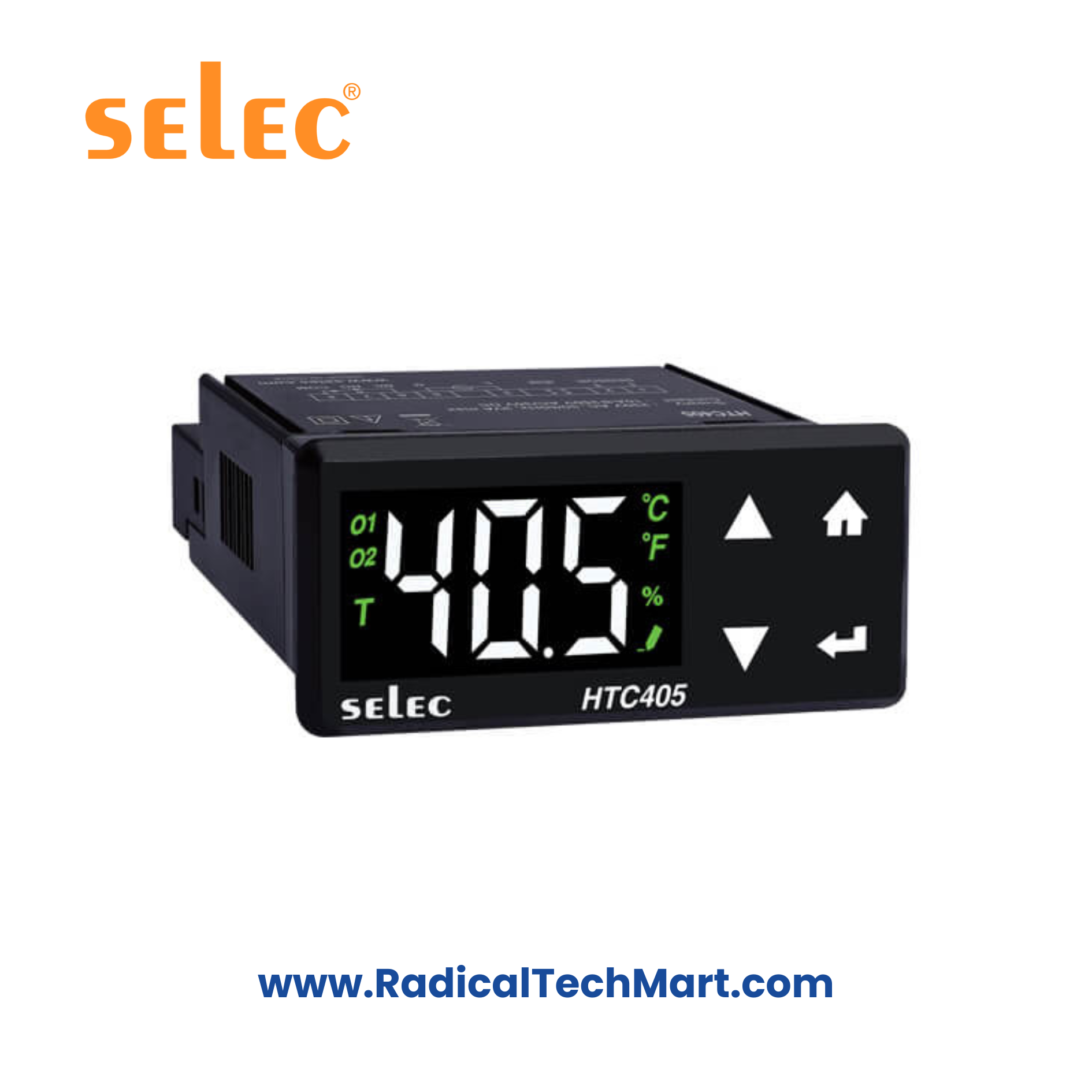 Selec HTC405 Humidity and Temperature Controller – 3 Digit Single Display