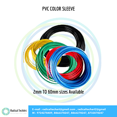 Pvc color sleeve