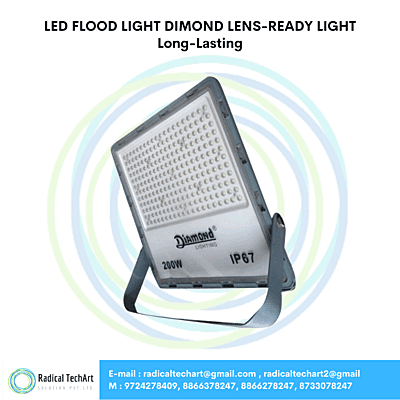 LED FLOOD LIGHT DIMOND LENS-READY LIGHTLong-lasting