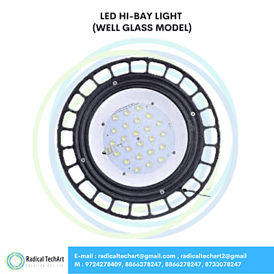 LED HI-BAY LIGHT (WELL GLASS MODEL)