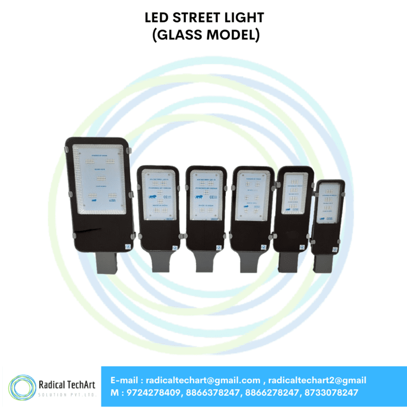LED STREET LIGHT (GLASS MODEL)