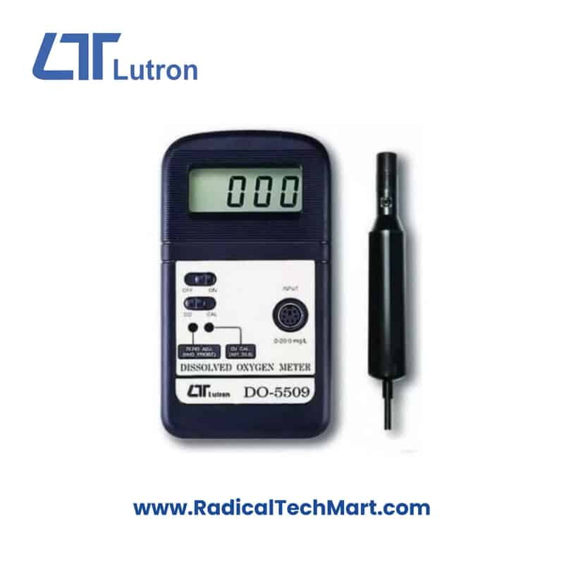 Lutron DO-5509 Digital Dissolved Oxygen Meter with Temperature Probe