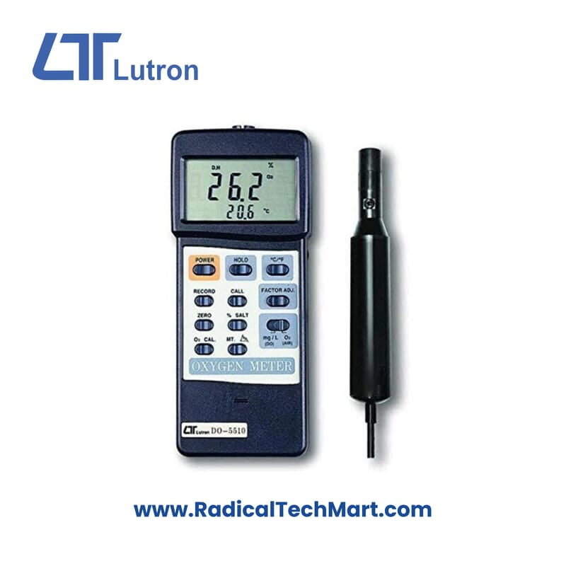 Lutron DO-5510 Dissolved Oxygen Meter with Probe