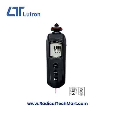 Lutron DT-2230 Pocket Contact Tachometer – Compact Dual Mode RPM Meter