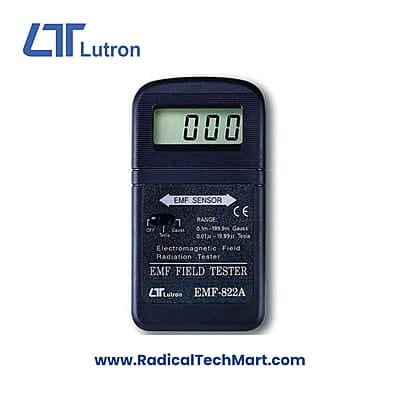 Lutron EMF-822A Electromagnetic Field Radiation Tester – Front View