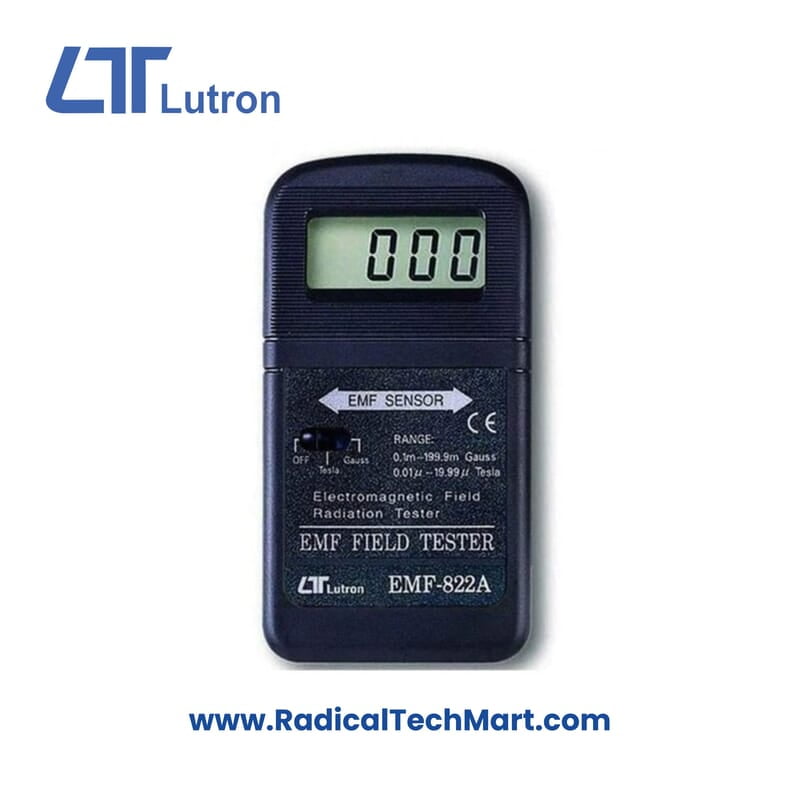 Lutron EMF-822A Electromagnetic Field Radiation Tester – Front View