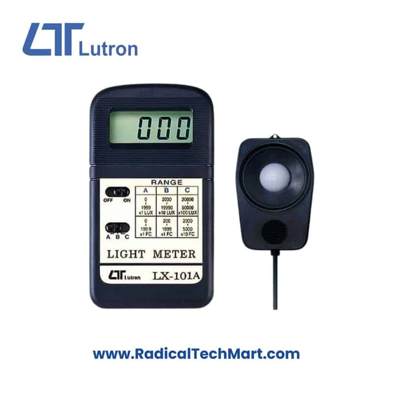 Lutron LX-101A Lux Meter – Accurate Digital Light Measurement Device Lutron LX-101A Lux Meter – Accurate Digital Light Measurement Device