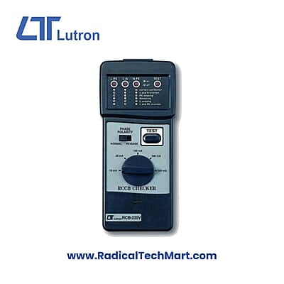 Lutron RCCB CHECKER 220V – LED RCCB Socket Tester