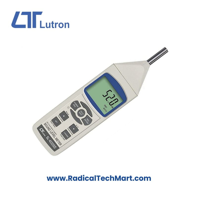Lutron SL-4033SD Professional Sound-Level Meter with LCD and SD Card Support