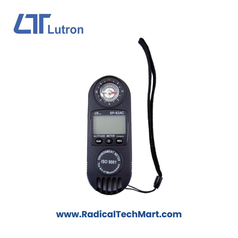 Lutron SP-82AC 3-in-1 Altitude Meter with Barometer and Compass