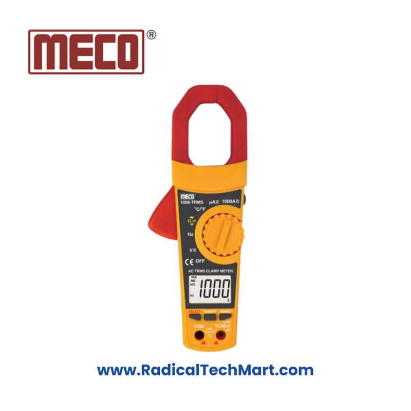 MECO 1008-TRMS Digital AC Clamp Meter MECO 1008-TRMS Digital AC Clamp Meter