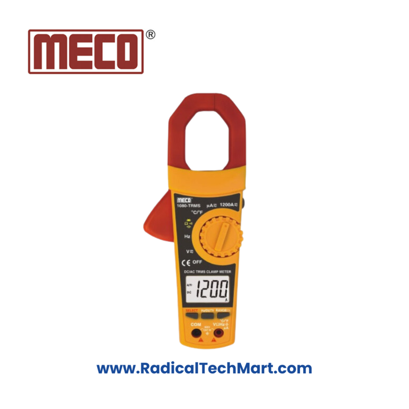MECO 1080 Digital AC/DC Clamp Meter True RMS MECO 1080 Digital AC/DC Clamp Meter True RMS