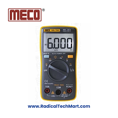 MECO 108B+ TRMS Digital Multimeter