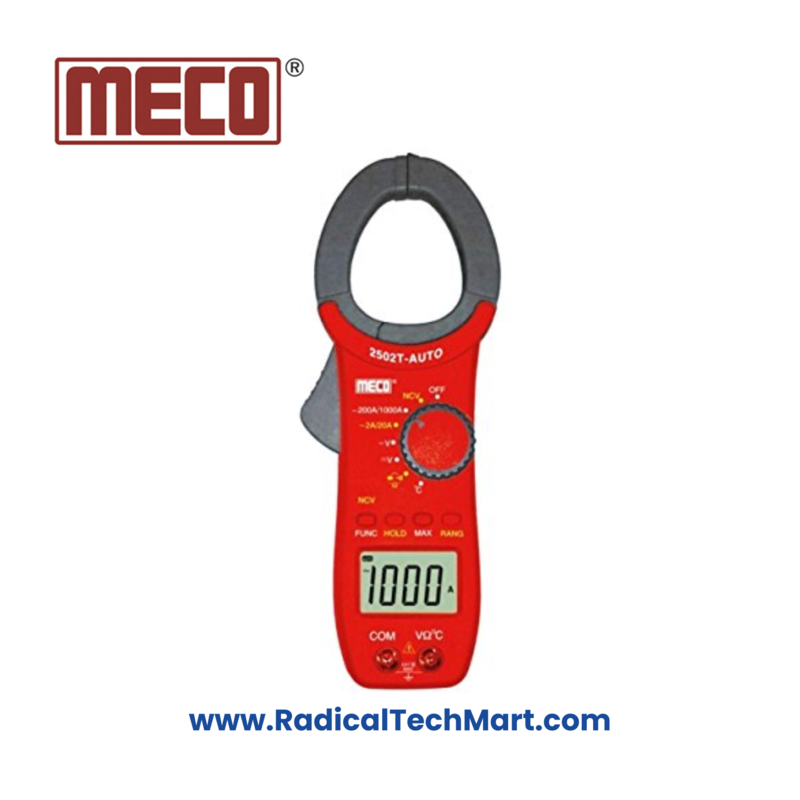 MECO 2502T Auto Digital AC Clamp Meter MECO 2502T Auto Digital AC Clamp Meter