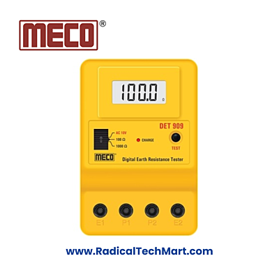 MECO DET 909 Digital Earth Resistance Tester