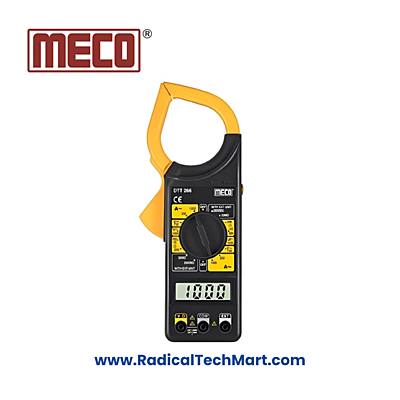MECO DTT 266 3-1/2 Digit 2000 counts 1000A AC Manual ranging Clamp Meter