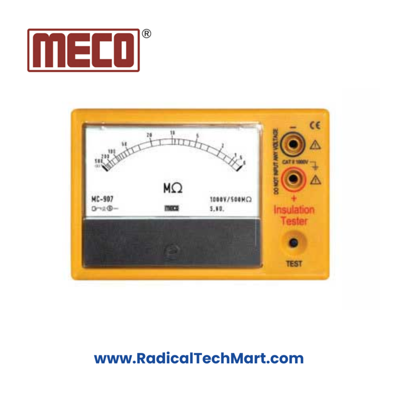 MECO MC 901 Analog Insulation Tester MECO MC 901 Analog Insulation Tester