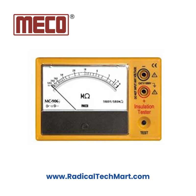 MECO MC 906 Analog Insulation Tester MECO MC 906 Analog Insulation Tester
