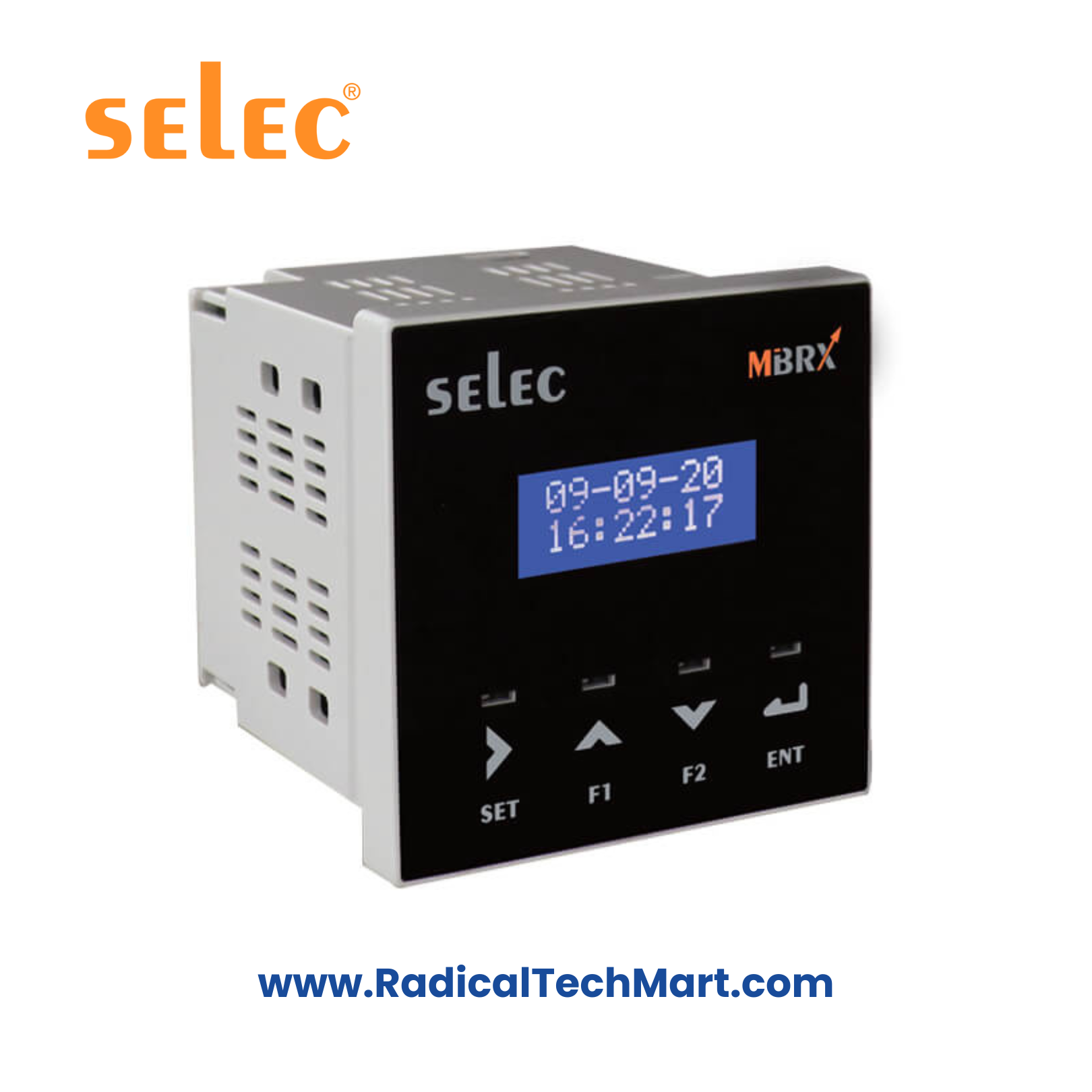 MiBRX 72X72 Modular PLC with LCD and LED Display Options by Selec