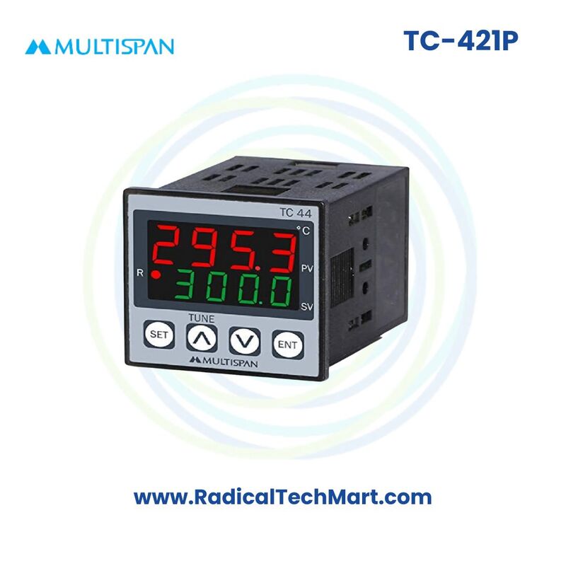 TC-421P Fixed Input Dual Display PID Controller | Buy Online