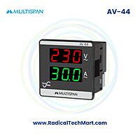 Multispan AV Series Amp + Volt Combined Meter | Dual Display | CT Programmable & 30A Direct | Panel Mount
Multispan AV Series Amp + Volt Combined Meter | Dual Display | CT Programmable & 30A Direct | Panel Mount