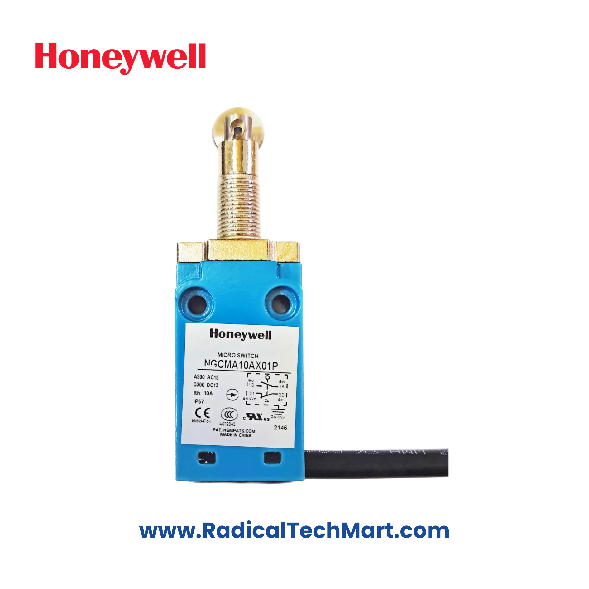 NGCMA10AX01P Honeywell Limit Switch NGCMA10AX01P Honeywell Limit Switch
